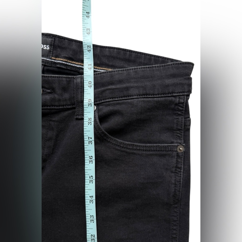 Boss Men’s Delaware Slim fit  Black Denim Size 33X32 - Picture 4 of 11